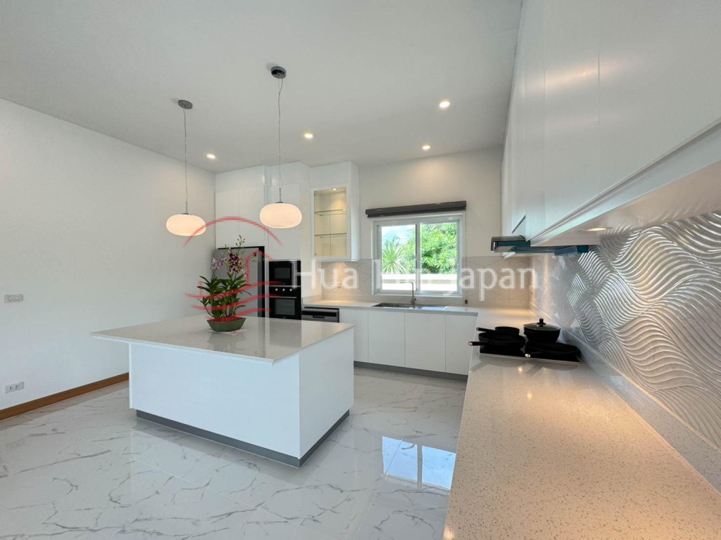Newly Completed Top Quality 3 Bedroom Bali Style Pool Villa Only 10 Min From Hua Hin Downtown for Sale - Pranburi - photo 12