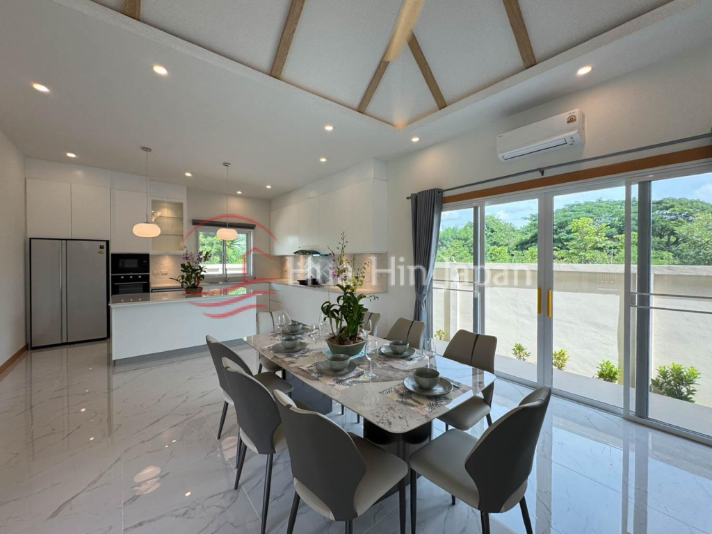 Newly Completed Top Quality 3 Bedroom Bali Style Pool Villa Only 10 Min From Hua Hin Downtown for Sale - Pranburi - photo 10