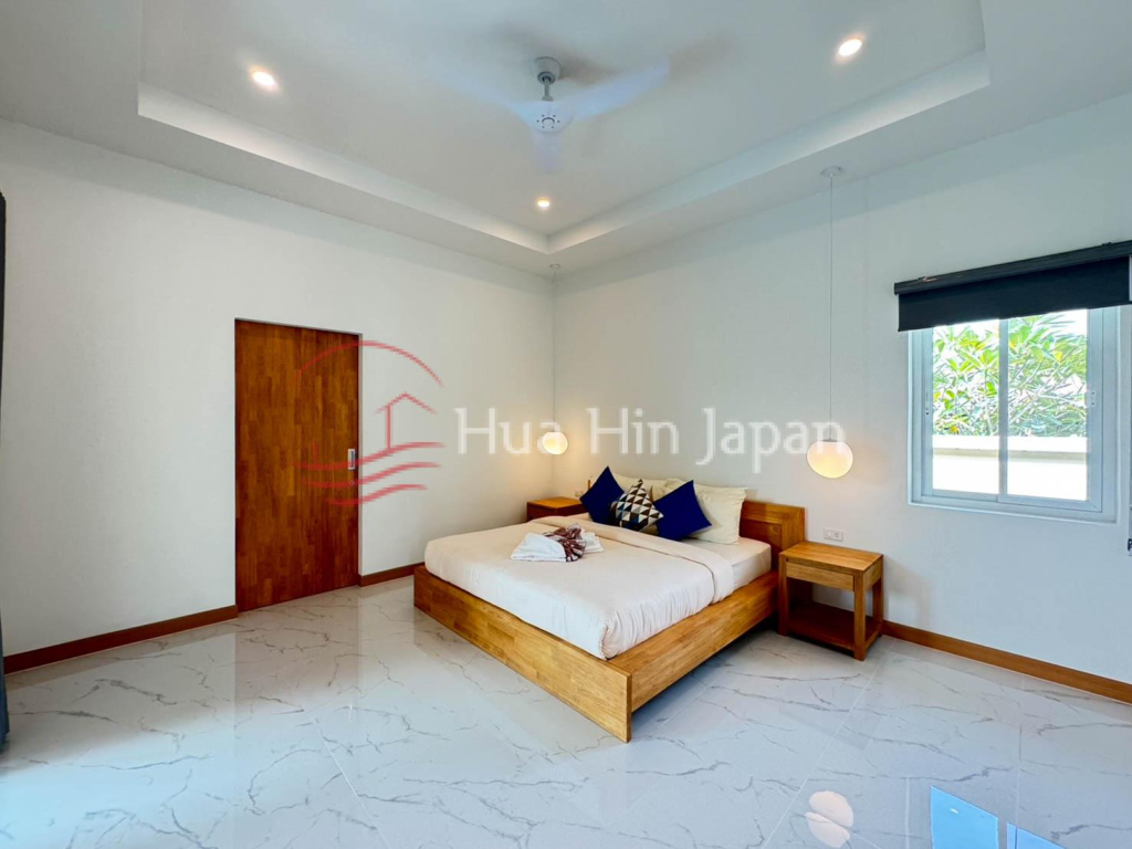 Newly Completed Top Quality 3 Bedroom Bali Style Pool Villa Only 10 Min From Hua Hin Downtown for Sale - Pranburi - photo 7