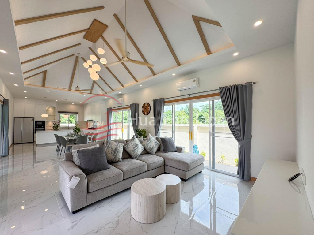 Newly Completed Top Quality 3 Bedroom Bali Style Pool Villa Only 10 Min From Hua Hin Downtown for Sale - Pranburi - photo 5