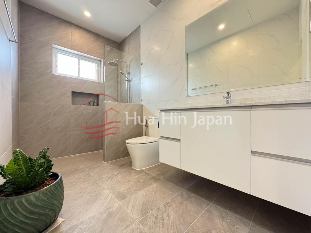 Newly Completed Top Quality 3 Bedroom Bali Style Pool Villa Only 10 Min From Hua Hin Downtown for Sale - Pranburi - photo 4
