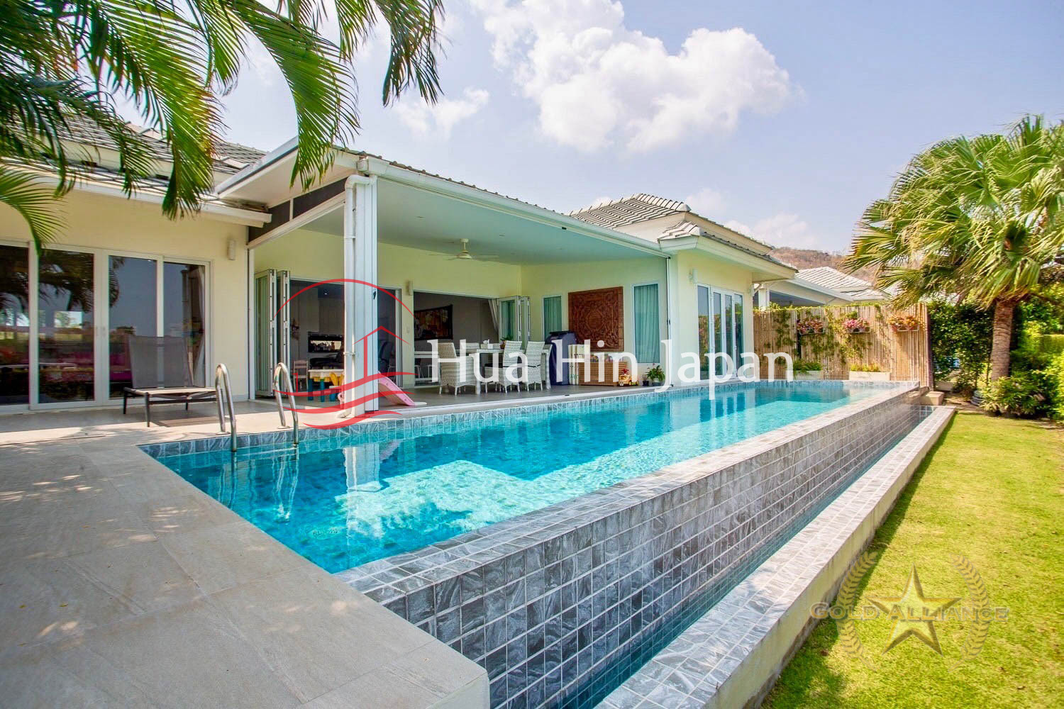 Luxury pool villa overlooking Black Mountain Golf Course- Hua Hin- Mountain view - Hin Lek Fai, Thailand
