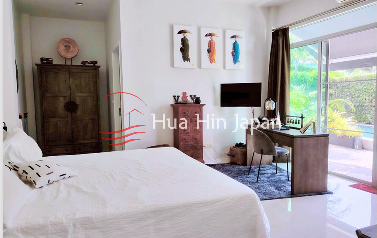 Contemporary Design 3 Bedroom Pool Villa With Rooftop Terrace for Sale in Sivana Garden Project, Hua Hin (Fully Furnished) - Khao Tao - photo 15