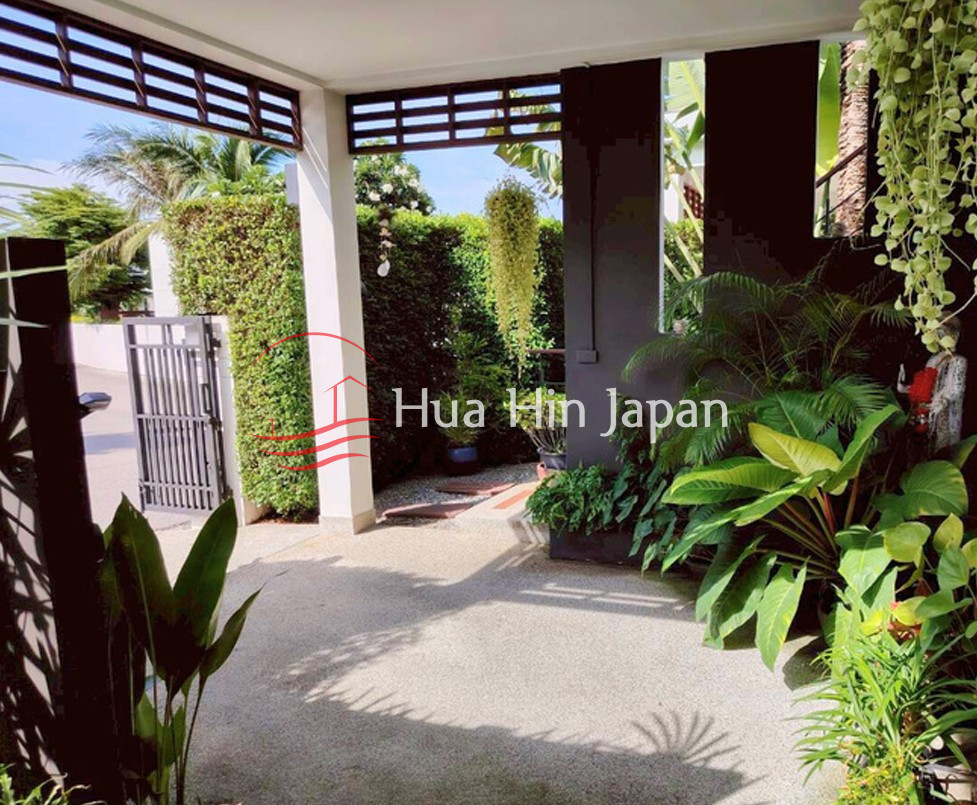 Contemporary Design 3 Bedroom Pool Villa With Rooftop Terrace for Sale in Sivana Garden Project, Hua Hin (Fully Furnished) - Khao Tao - photo 4
