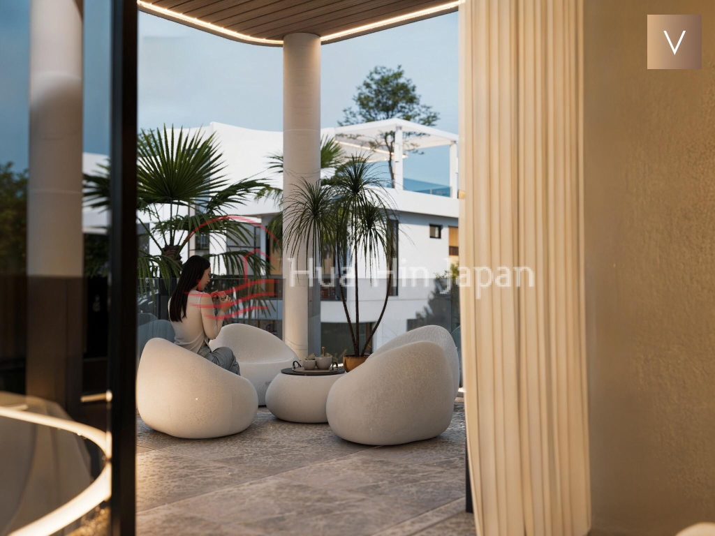 Contemporary 3-Bedroom Villa with Rooftop Terrace on Soi 88, Near Hua Hin Center (Off-Plan) - Hua Hin - photo 16