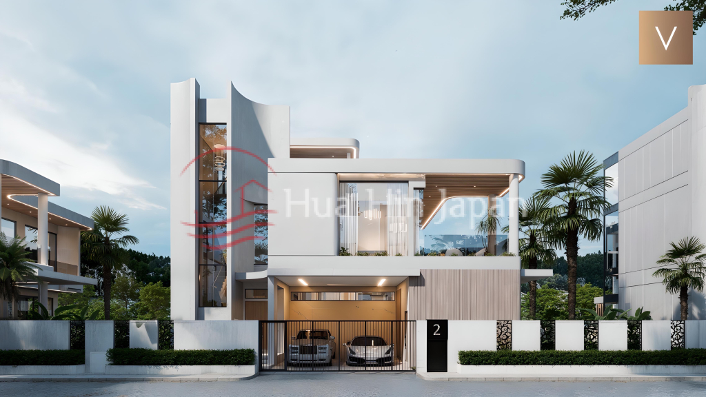 Contemporary 3-Bedroom Villa with Rooftop Terrace on Soi 88, Near Hua Hin Center (Off-Plan) - Hua Hin - photo 5