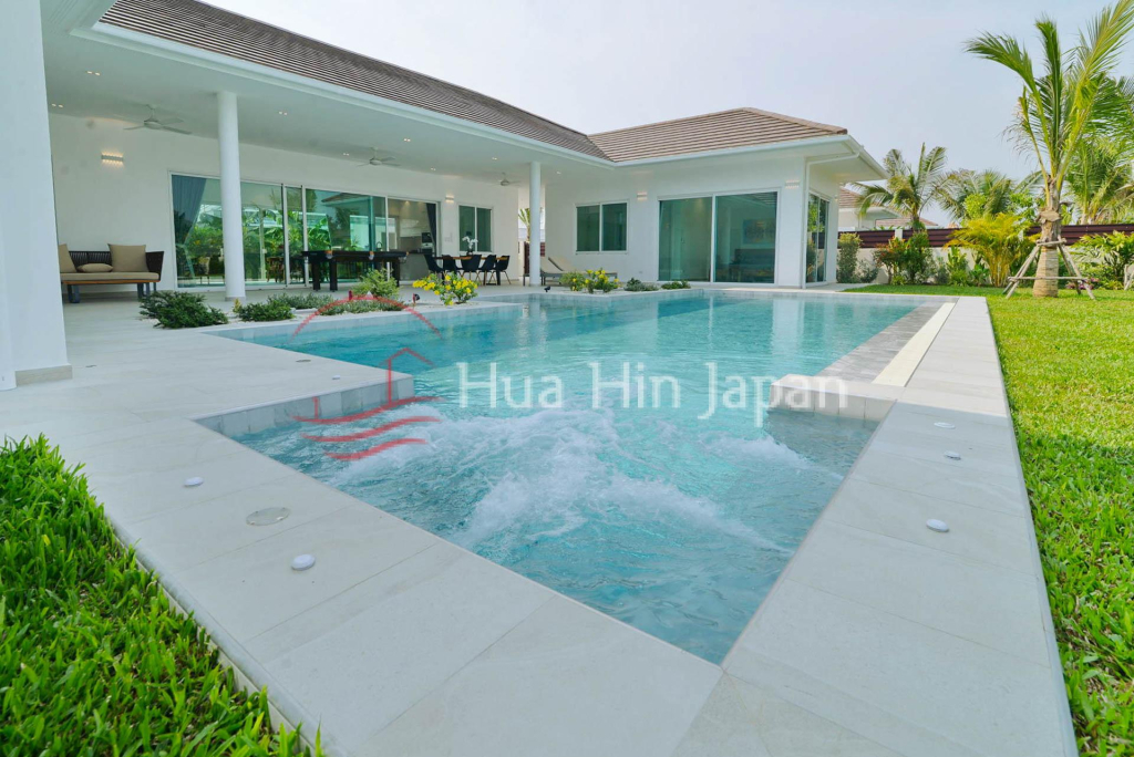 Premium 3-Bedroom Pool Villa Near Black Mountain Golf Resort (Off-Plan) - Hin Lek Fai, Thailand