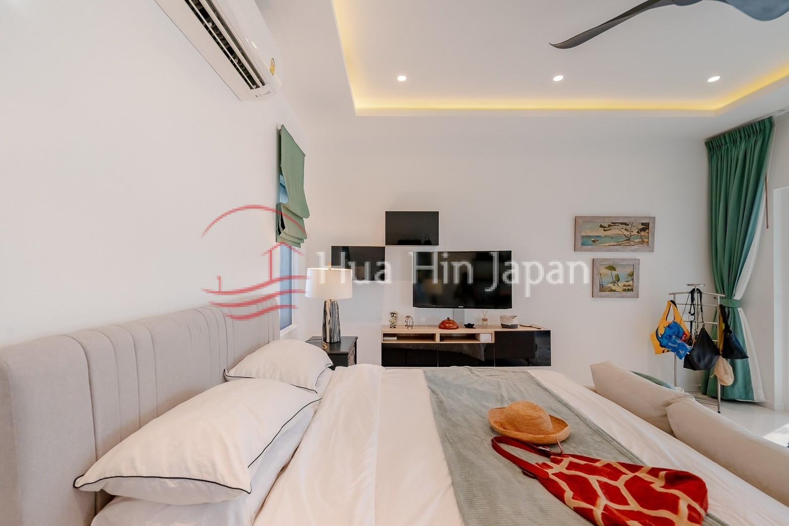 5 Bed 4 Bath Luxury Pool Villa bedroom