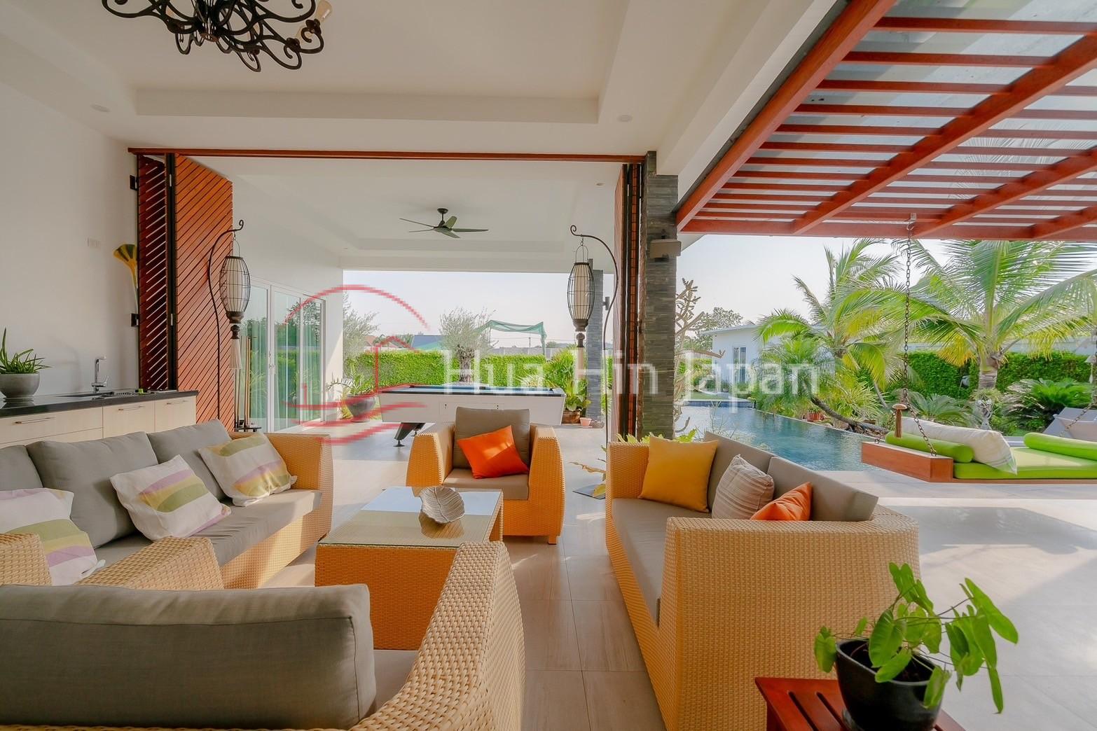 5 Bed 4 Bath Luxury Pool Villa