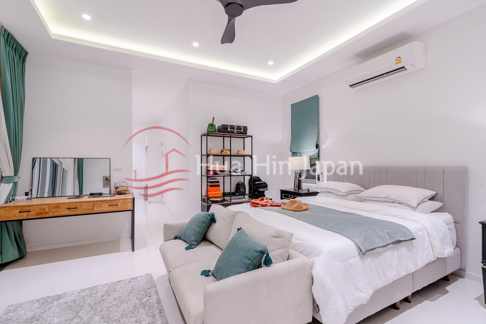 5 Bed 4 Bath Luxury Pool Villa bedroom