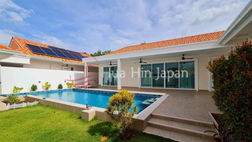 Nice 3 Bedroom Pool Villa in Secured Development near Palm Hills Golf For Rent - Cha-Am - photo 1