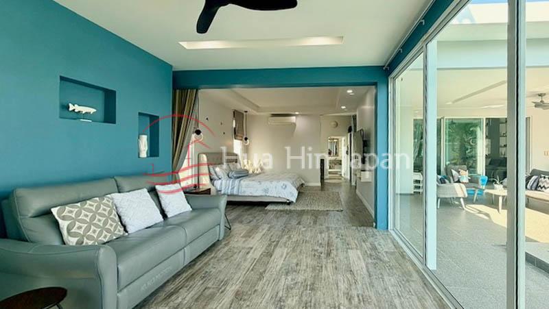Luxury 4 bedroom pool villa on large land plot for sale Pak Nam Pran Hua Hin - Pranburi - photo 15
