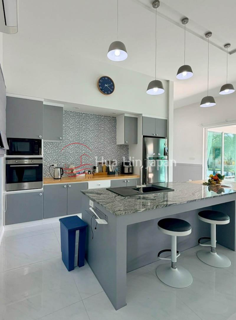 Luxury 4 bedroom pool villa on large land plot for sale Pak Nam Pran Hua Hin - Pranburi - photo 7