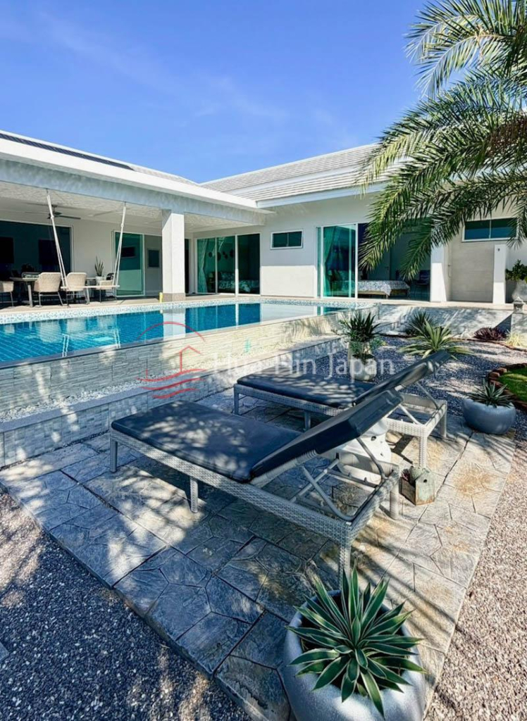 Luxury 4 bedroom pool villa on large land plot for sale Pak Nam Pran Hua Hin - Pranburi - photo 2