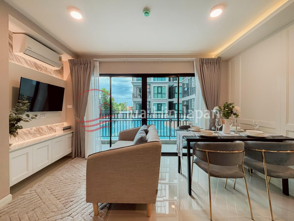 Newly Completed 2-Bedroom Condo for Sale on Soi 94, Hua Hin Centre, Fully Furnished | Pool View | Ready to Move In - Soi 94 - photo 15