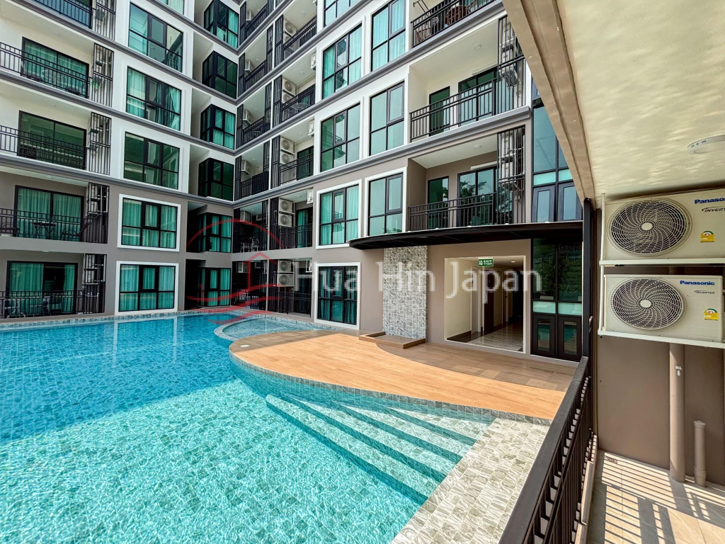 Newly Completed 2-Bedroom Condo for Sale on Soi 94, Hua Hin Centre, Fully Furnished | Pool View | Ready to Move In - Soi 94, Thailand