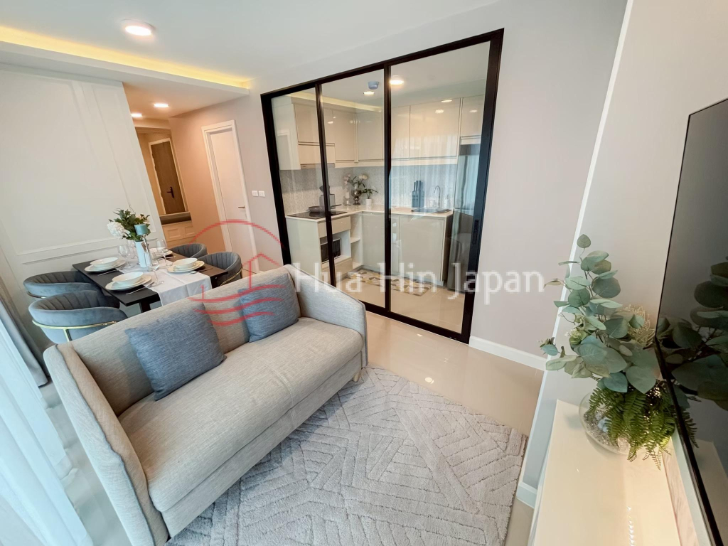 Newly Completed 2-Bedroom Condo for Sale on Soi 94, Hua Hin Centre, Fully Furnished | Pool View | Ready to Move In - Soi 94 - photo 2