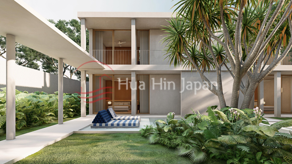 Luxury 4 Bedrooms Mid-Century Modern Style Soi 112 ( Off-Plan ) - Hua Hin, Thailand