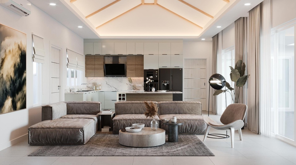 3-Bedroom Villa within the Esteemed Smart House Hamlet Project near Black Mountain Golf Course, Available for Sale (Off Plan) - Hin Lek Fai - photo 6