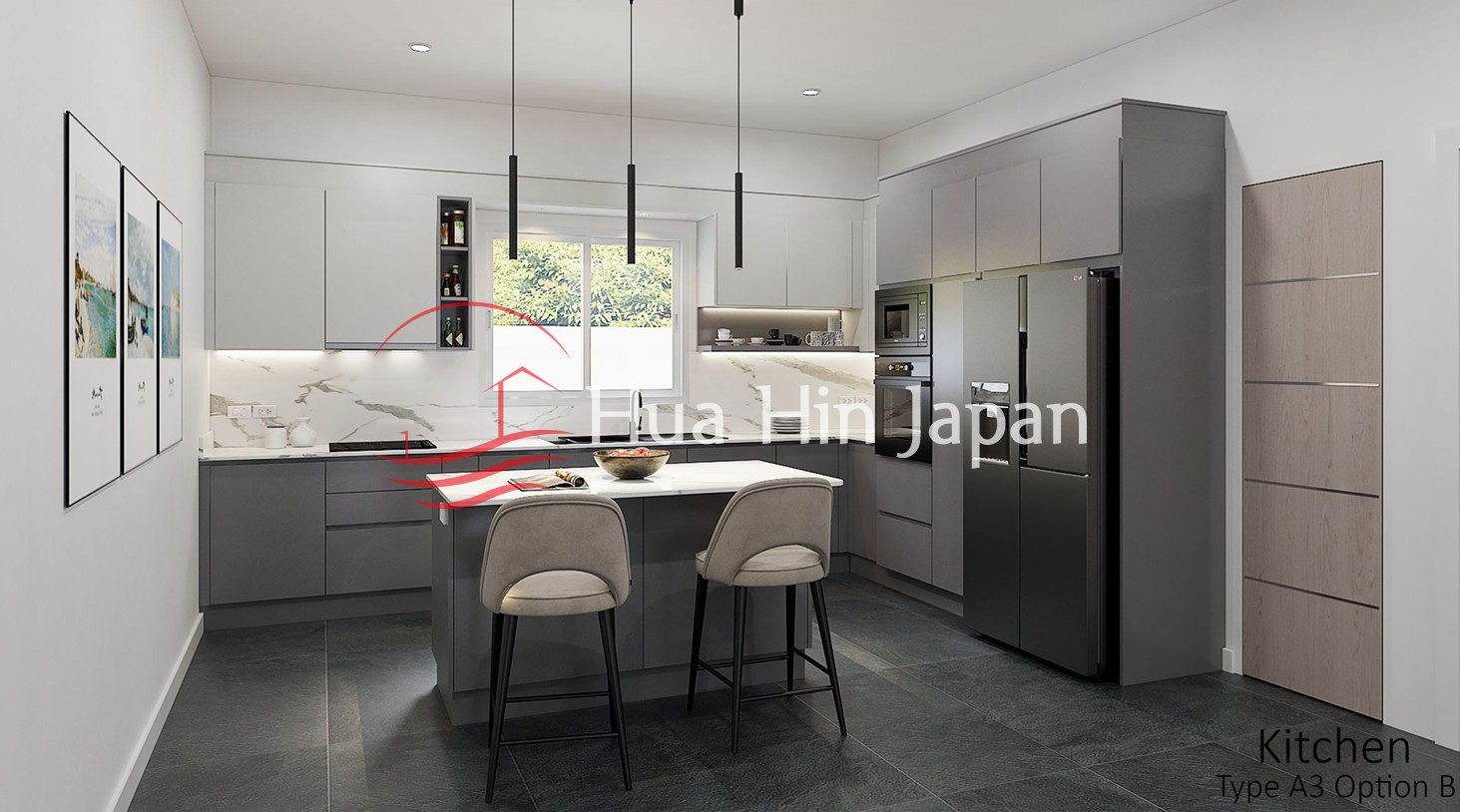 3-Bedroom Villa within the Esteemed Smart House Hamlet Project near Black Mountain Golf Course, Available for Sale (Off Plan) - Hin Lek Fai - photo 6