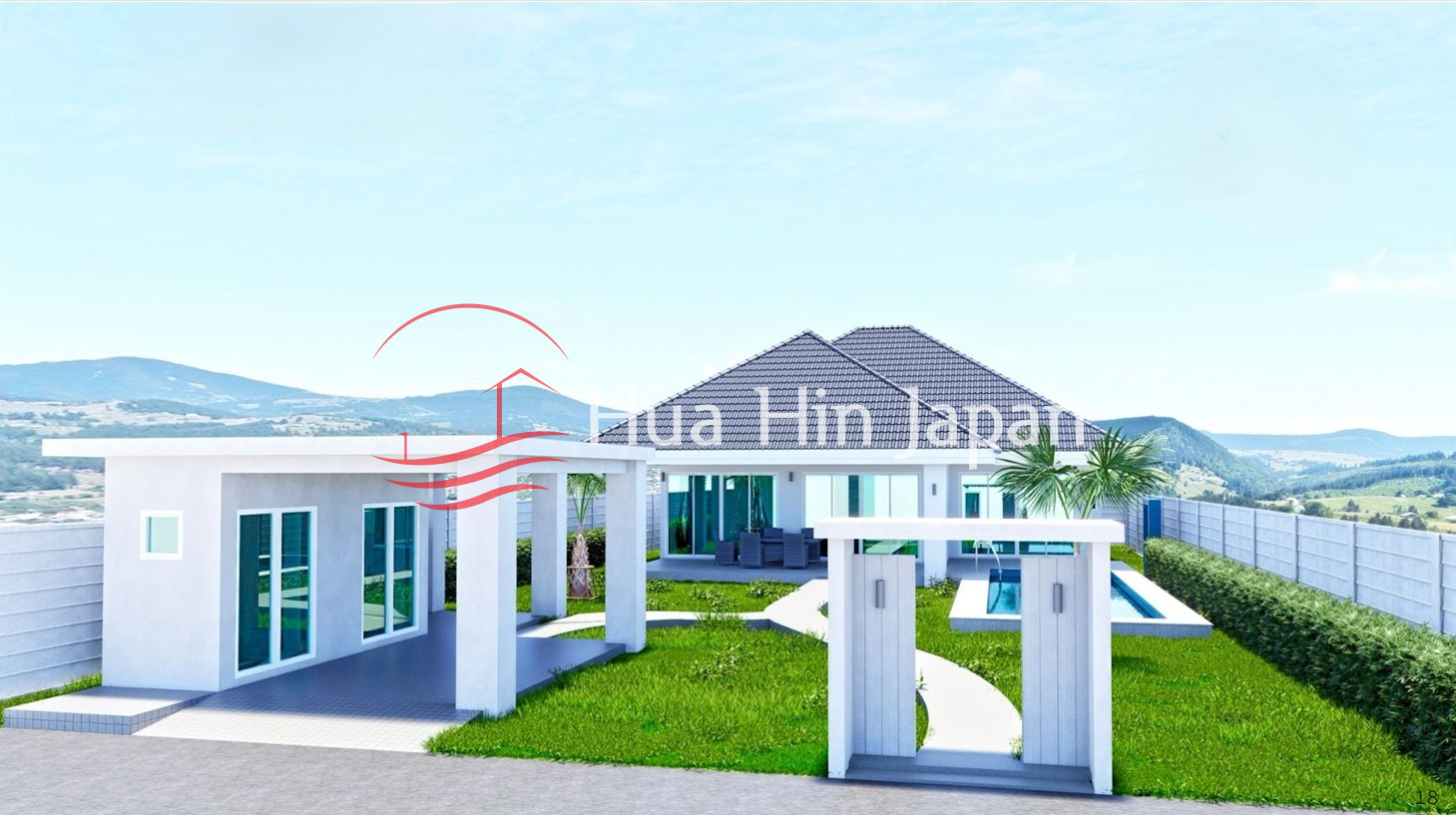 3-Bedroom Villa within the Esteemed Smart House Hamlet Project near Black Mountain Golf Course, Available for Sale (Off Plan) - Hin Lek Fai - photo 5