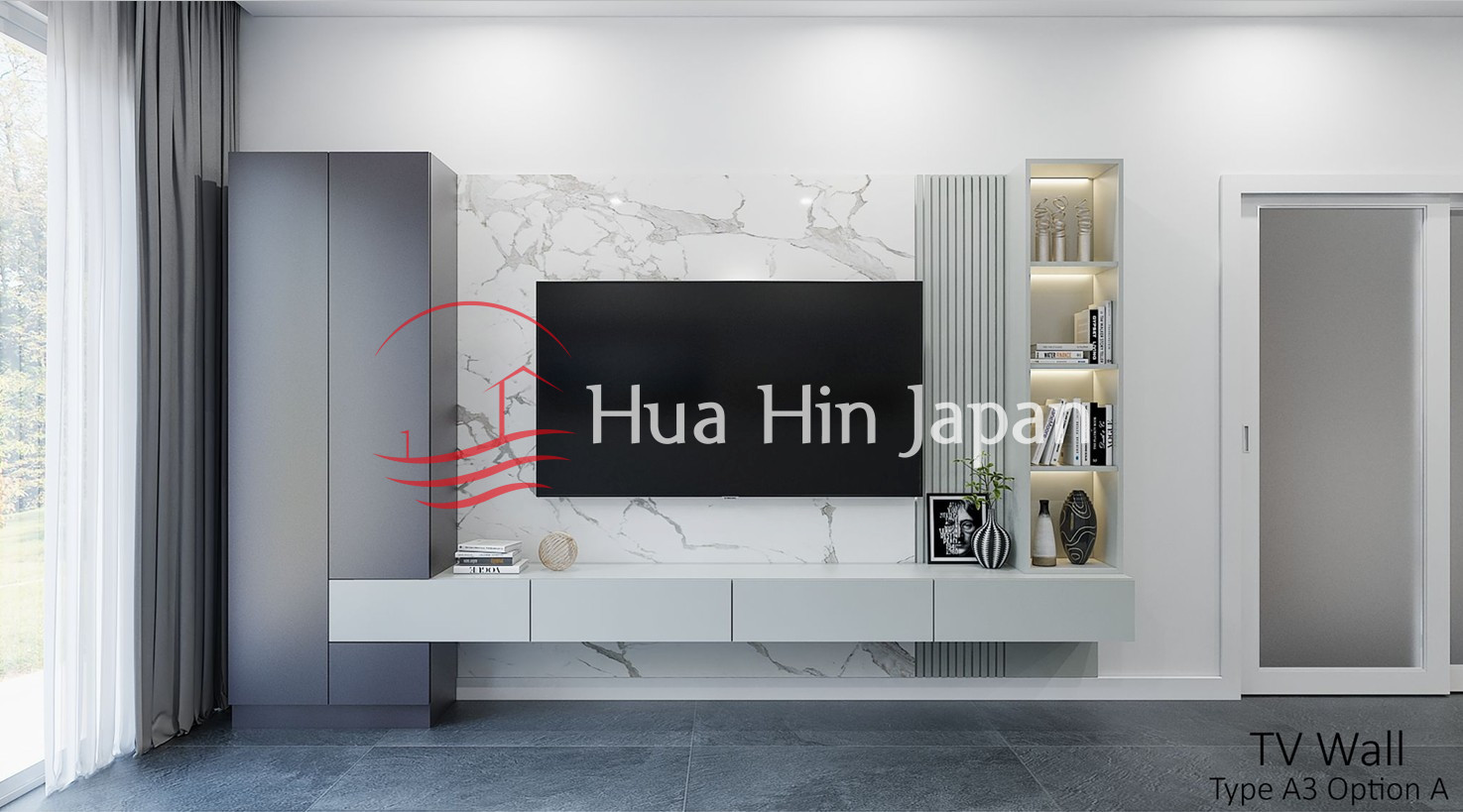 3-Bedroom Villa within the Esteemed Smart House Hamlet Project near Black Mountain Golf Course, Available for Sale (Off Plan) - Hin Lek Fai - photo 4