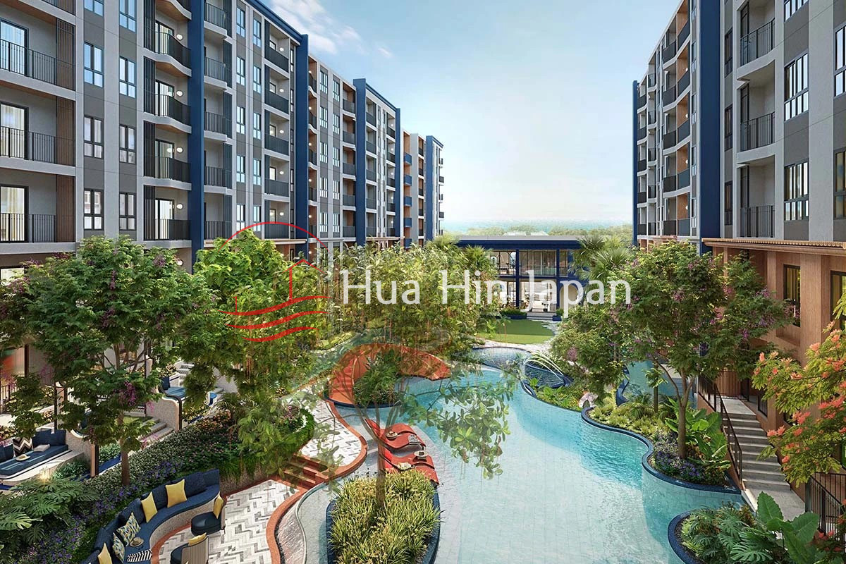Nice Studio room at Cabanas Condo for Rent, Walking Distance to the Beach, Tamarind Market and Cicada - Khao Takiab, Thailand