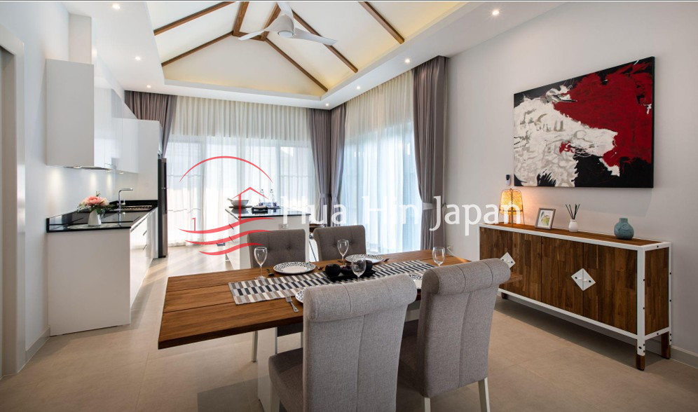 3-Bedroom Villa within the Esteemed Smart House Hamlet Project near Black Mountain Golf Course, Available for Sale (Off Plan) - Hin Lek Fai - photo 4