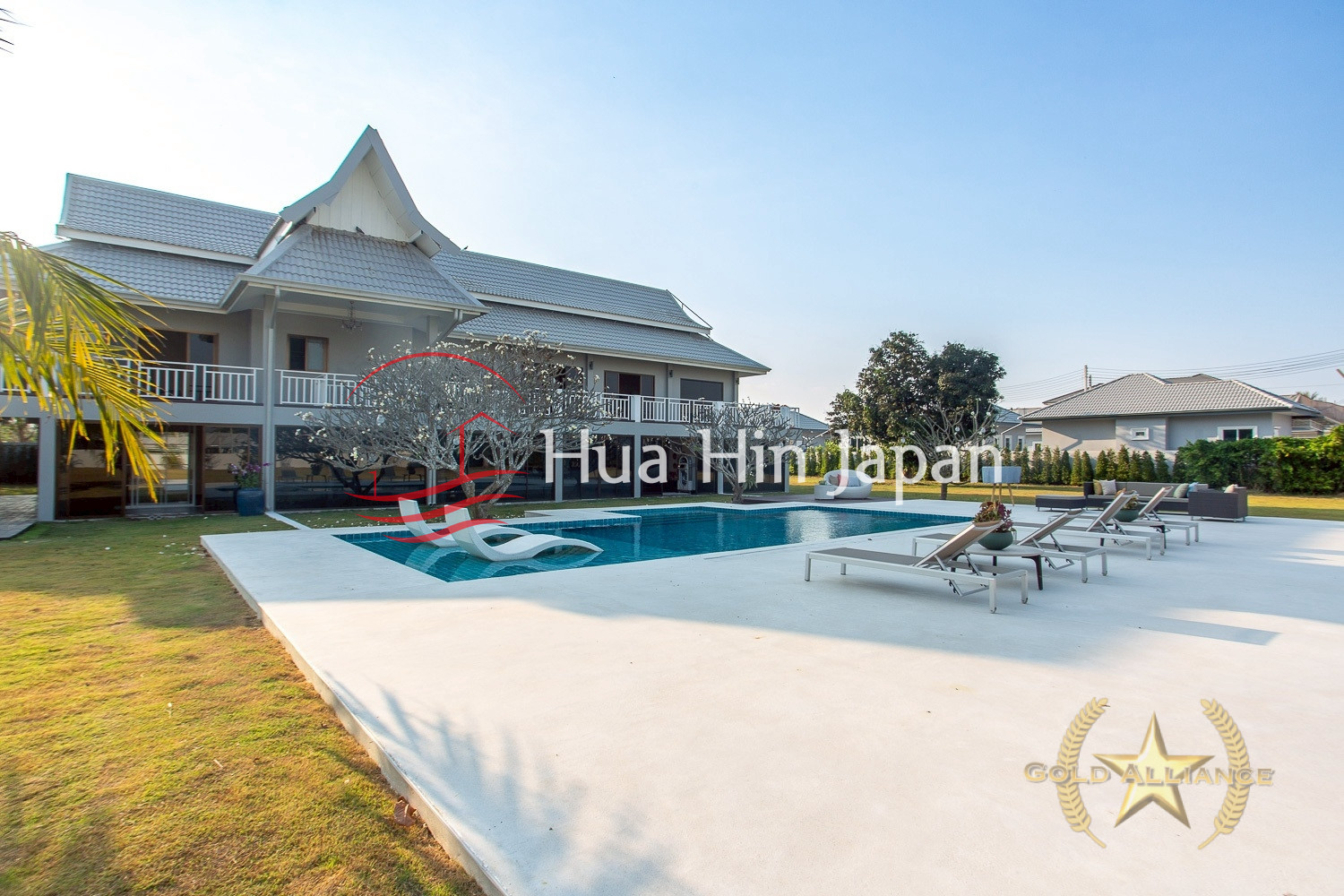 Stand Alone Two Story Luxury Private Villa on Expansive 4 Rais Land In Nong Khon, Hua Hin - Hua Hin, Thailand