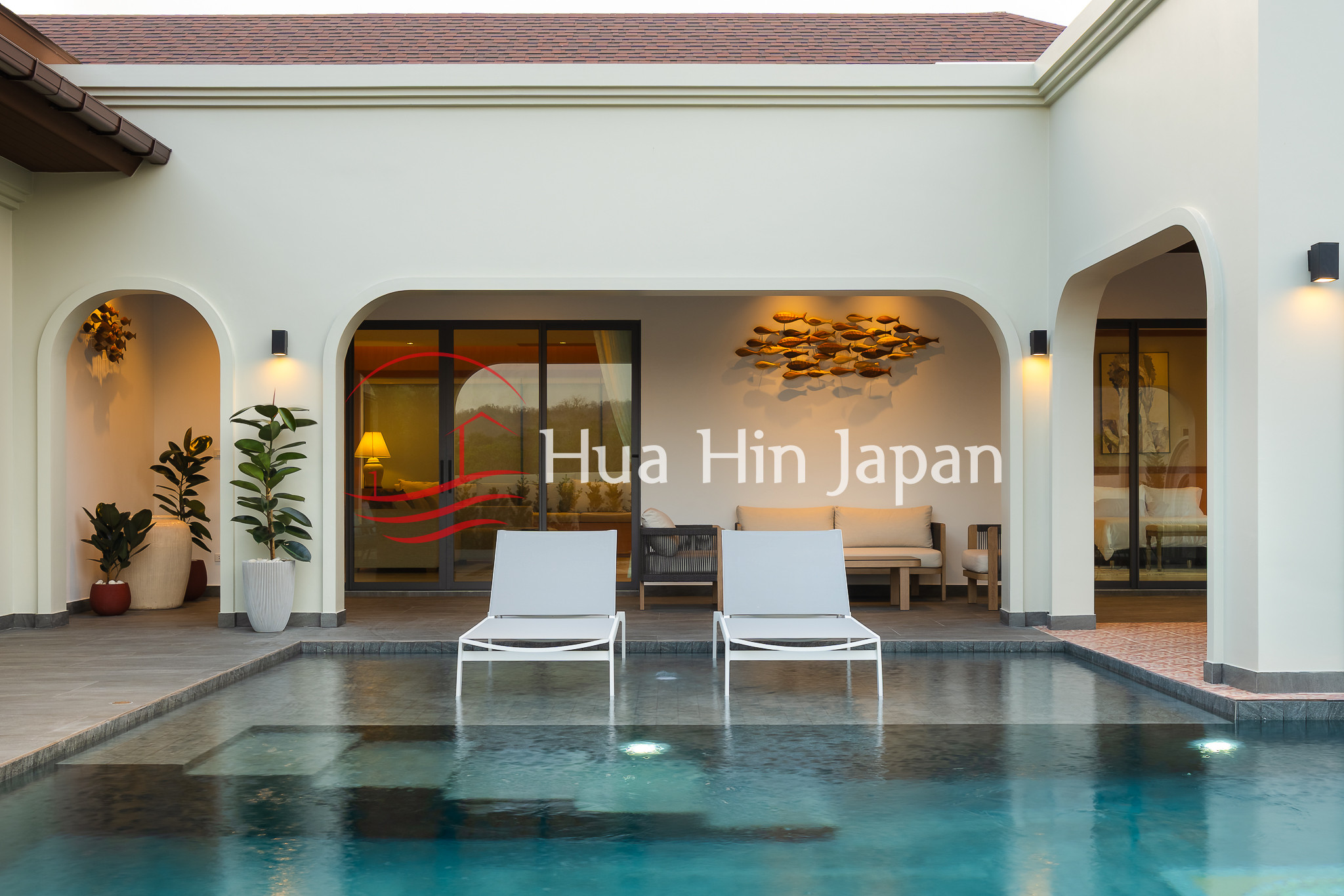 3-4 Bedroom Balinese Pool Villa swimming pool area