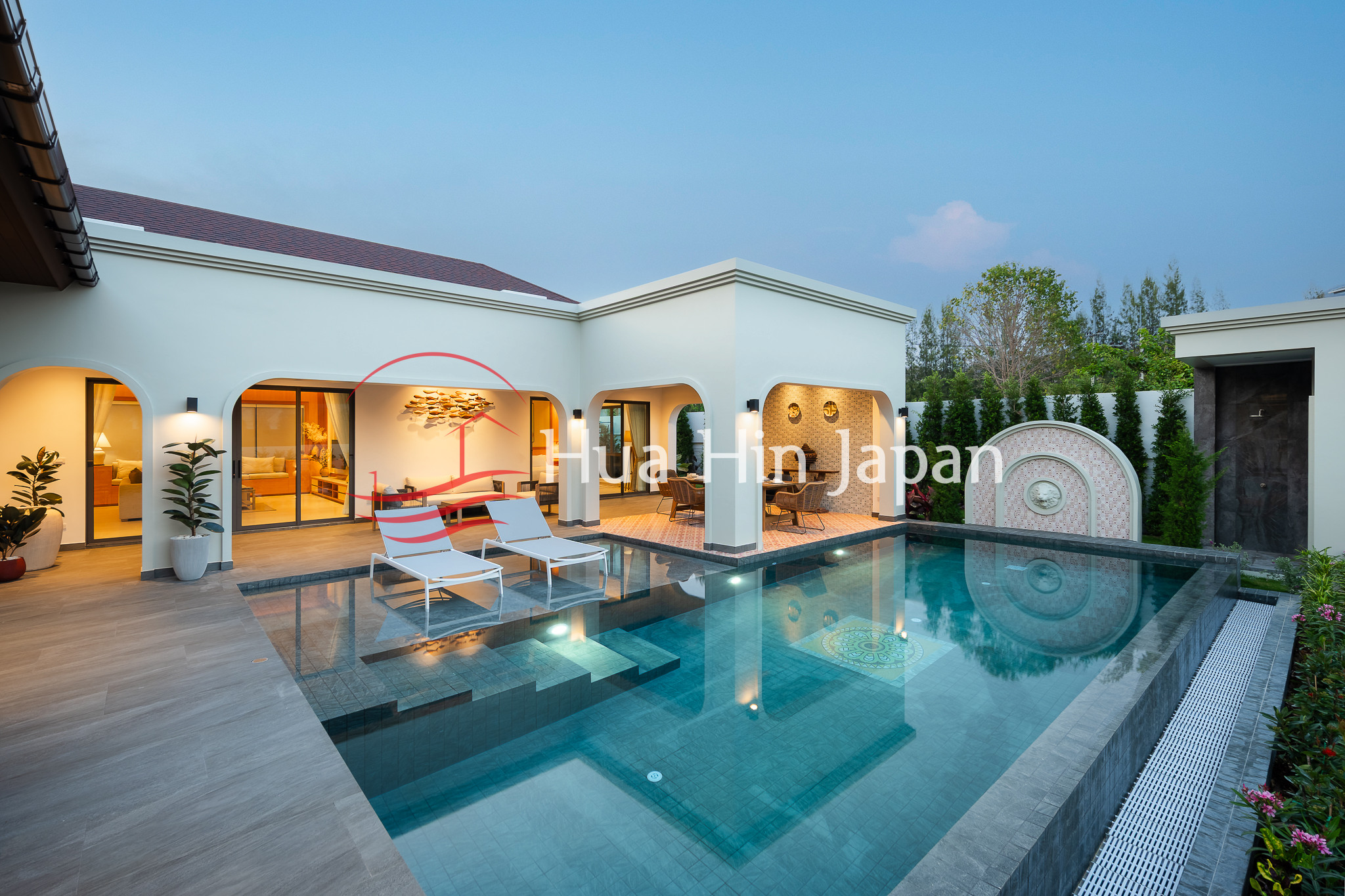 3-4 Bedroom Balinese Pool Villa swimming pool area