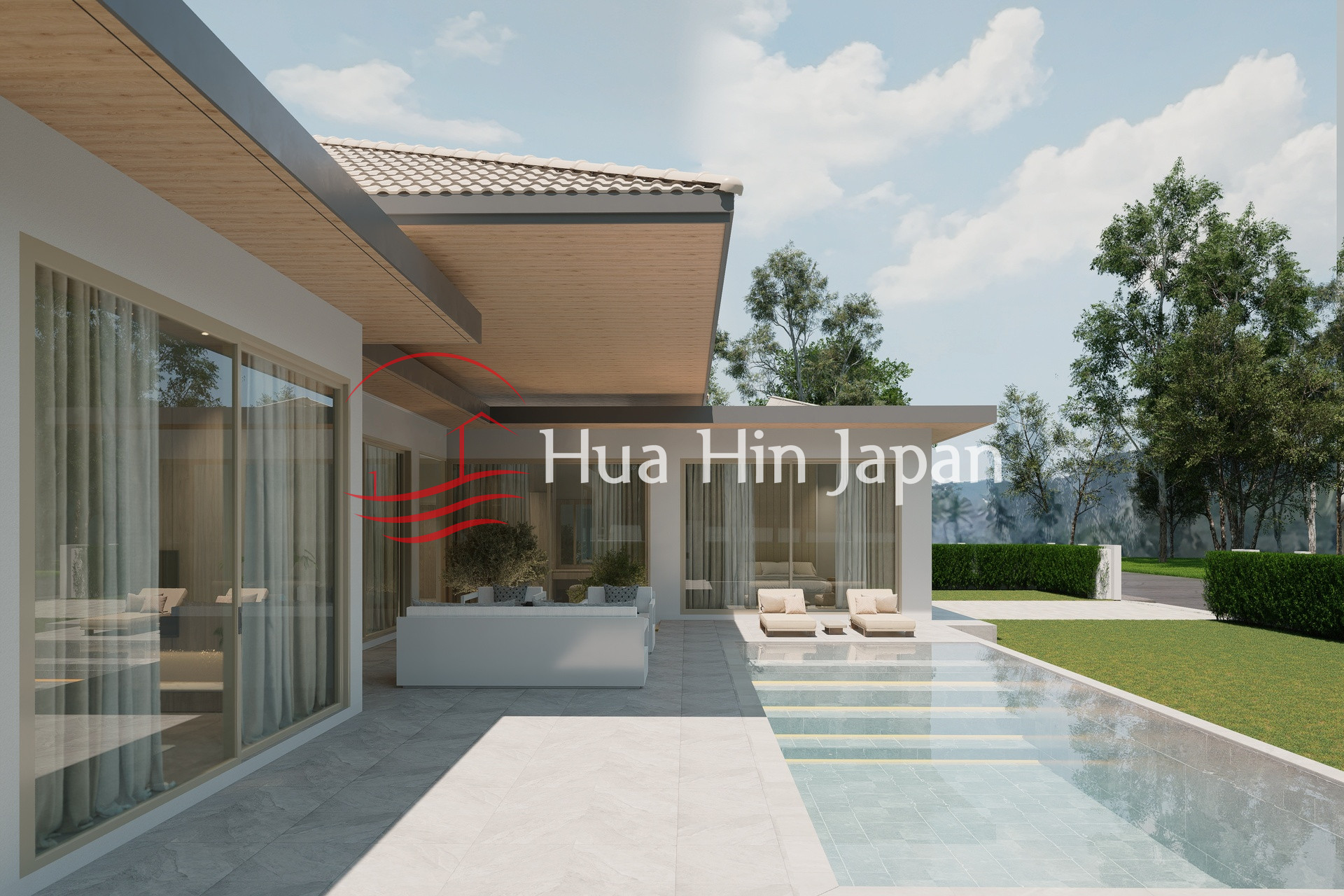 Luxury 6 Bedroom Pool Villa for Sale in Thap Tai, Soi 112 Hua Hin (Off plan) - Hua Hin, Thailand