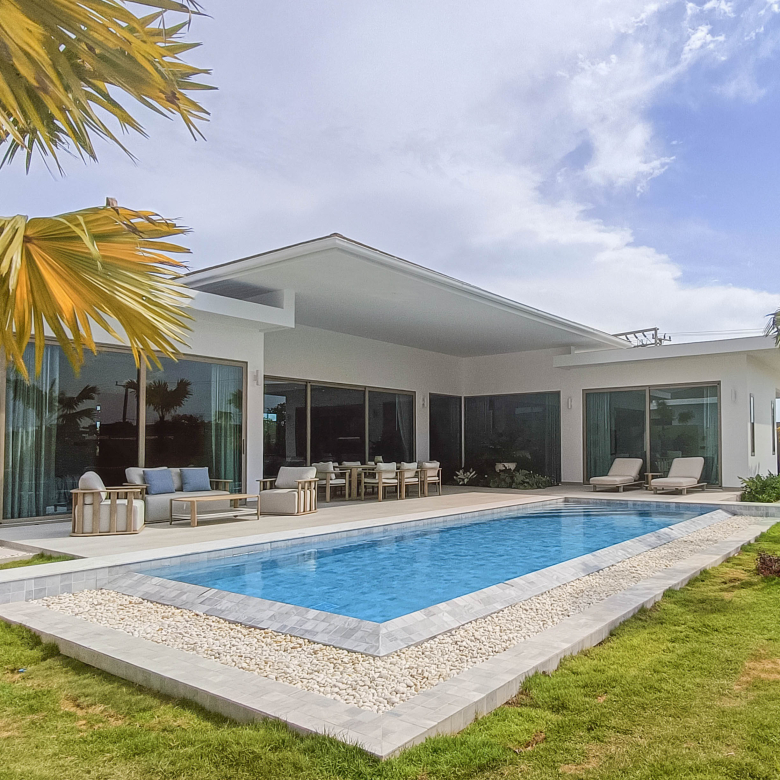 3BR Luxury Pool Villa swimming pool area