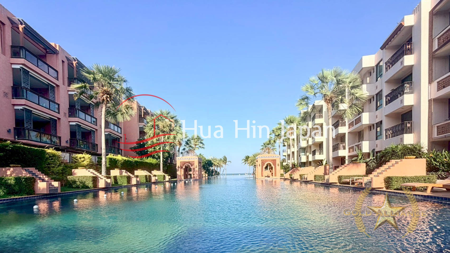 Marrakesh 3 bedroom condo with garden view for sale Hua Hin - Hua Hin, Thailand