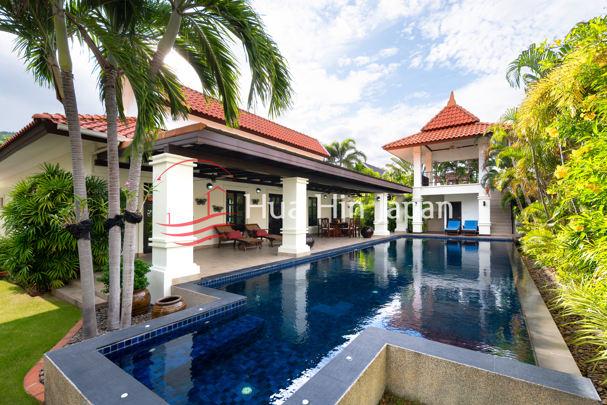 Balinese 3 Bedroom Pool Villa&nbsp;Inside BelVida Estates Hua Hin for Sale (Completed &amp; Fully Furnished)