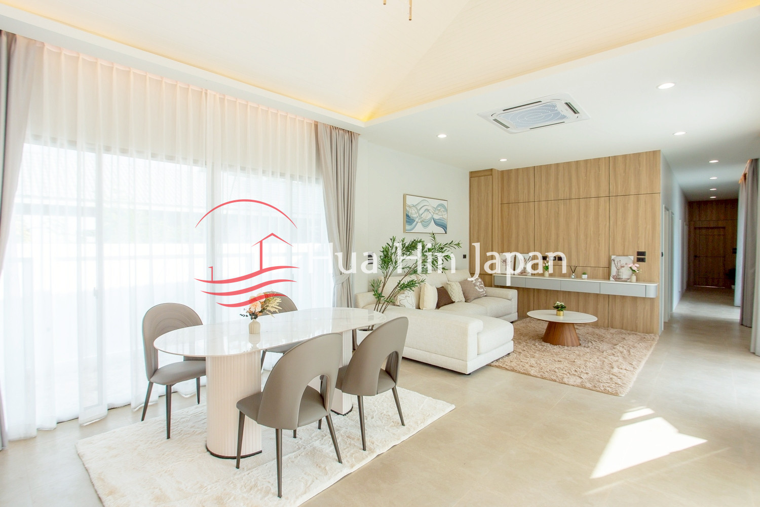3-Bed 4-Bath Private House for Rent in Soi 70 Near Black Mountain - Hin Lek Fai - photo 12
