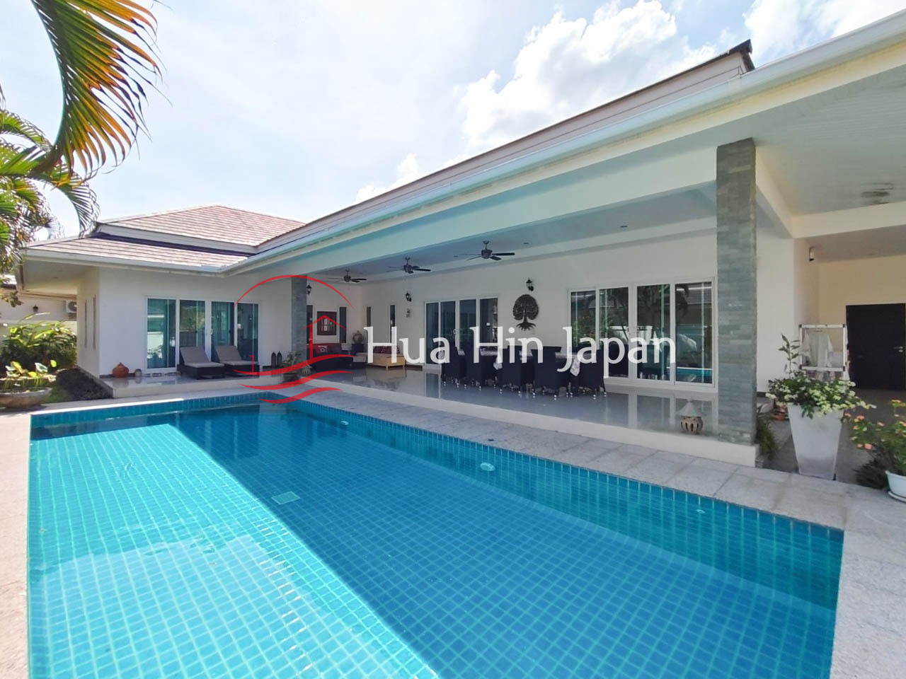 Spacious 4 Bedroom Pool Villa for Rent at Palm Villa in Hua Hin North - Cha-Am - photo 1