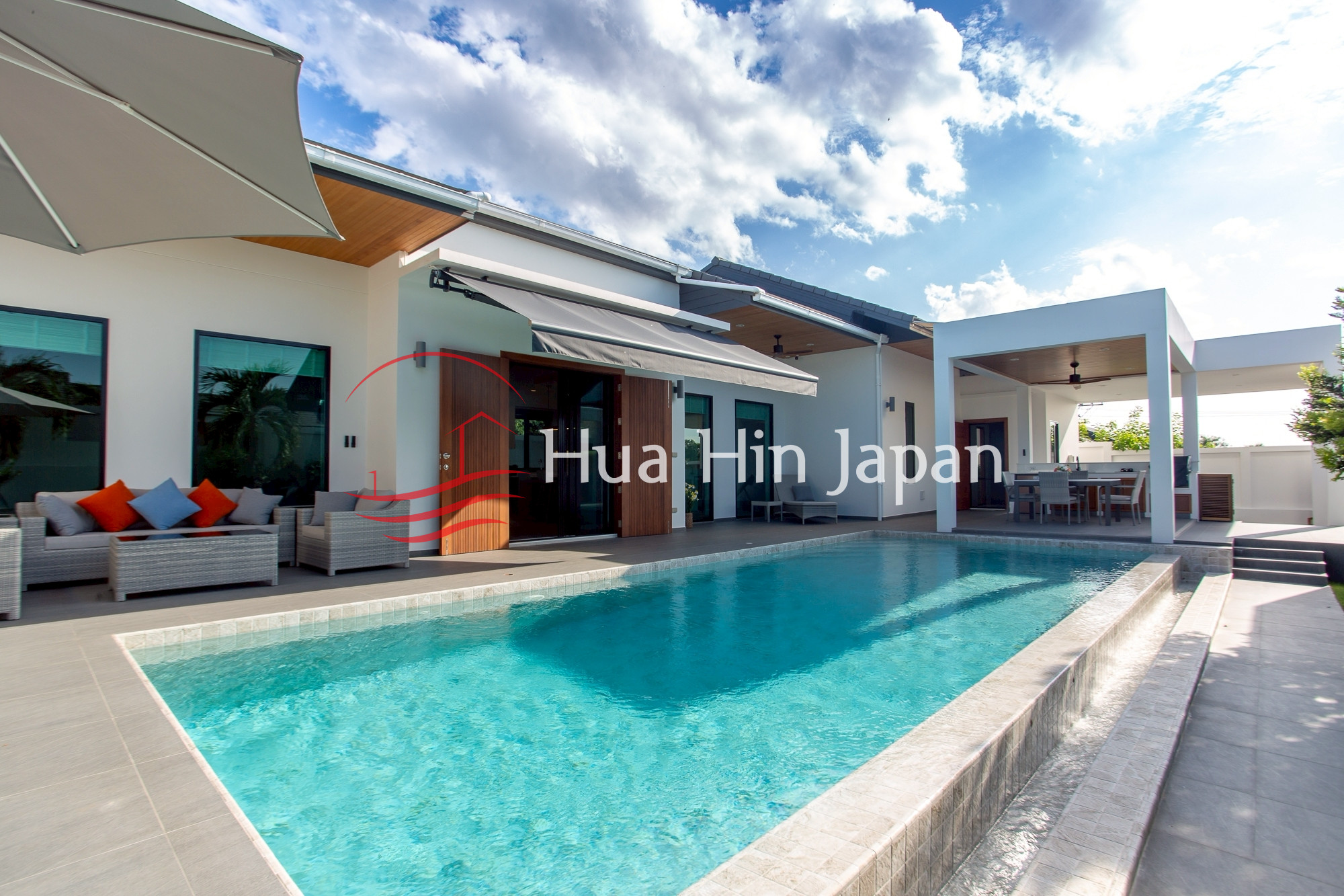 Luxury 3 Bedroom Pool Villa swimming pool area