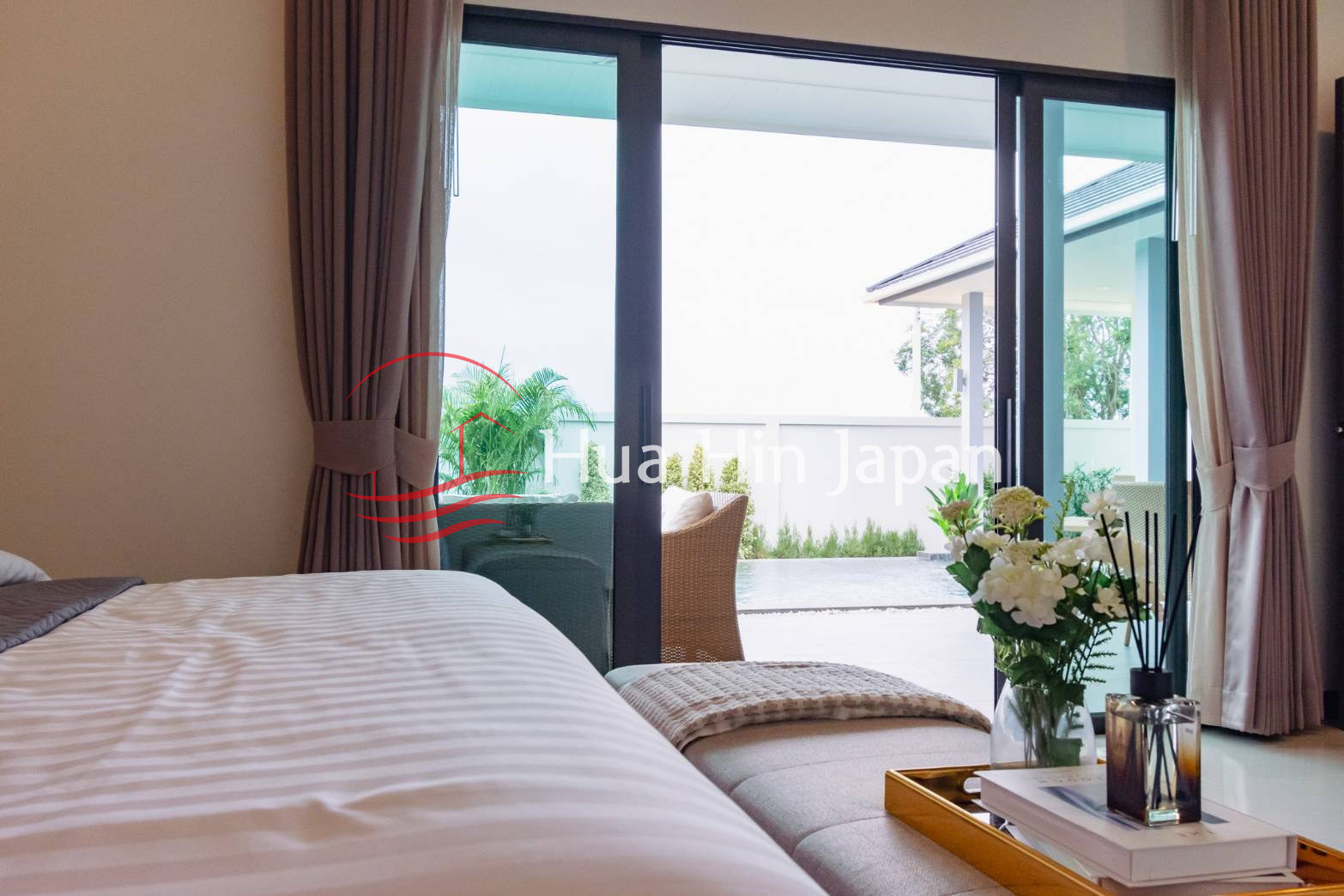 Luxury 3 Bedroom Pool Villa in Soi 112 bedroom area