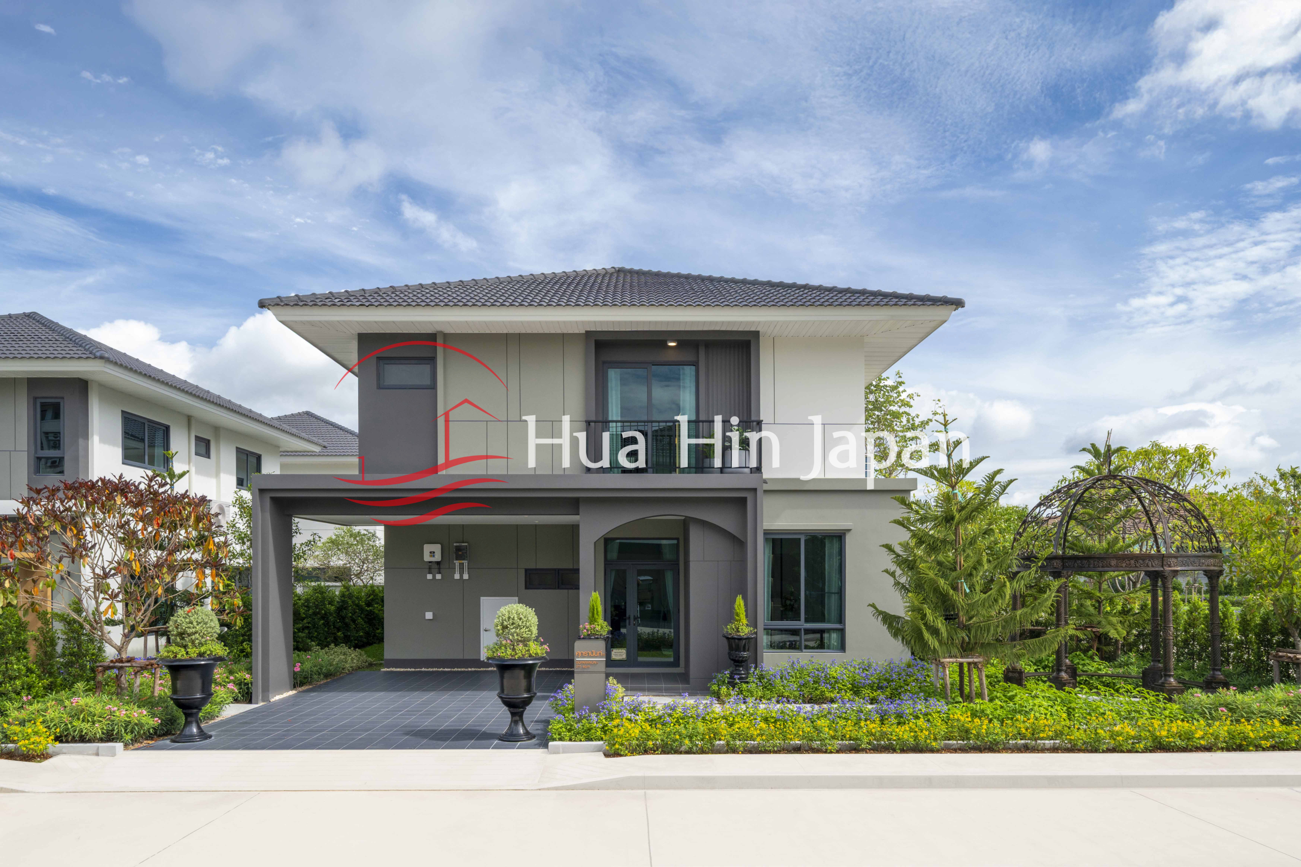 Unfurnished 4BR “Suparanun” 2-Story Villa with 3 kW Solar System in Supalai Park Ville – Hin Lek Fai - Hin Lek Fai - photo 1