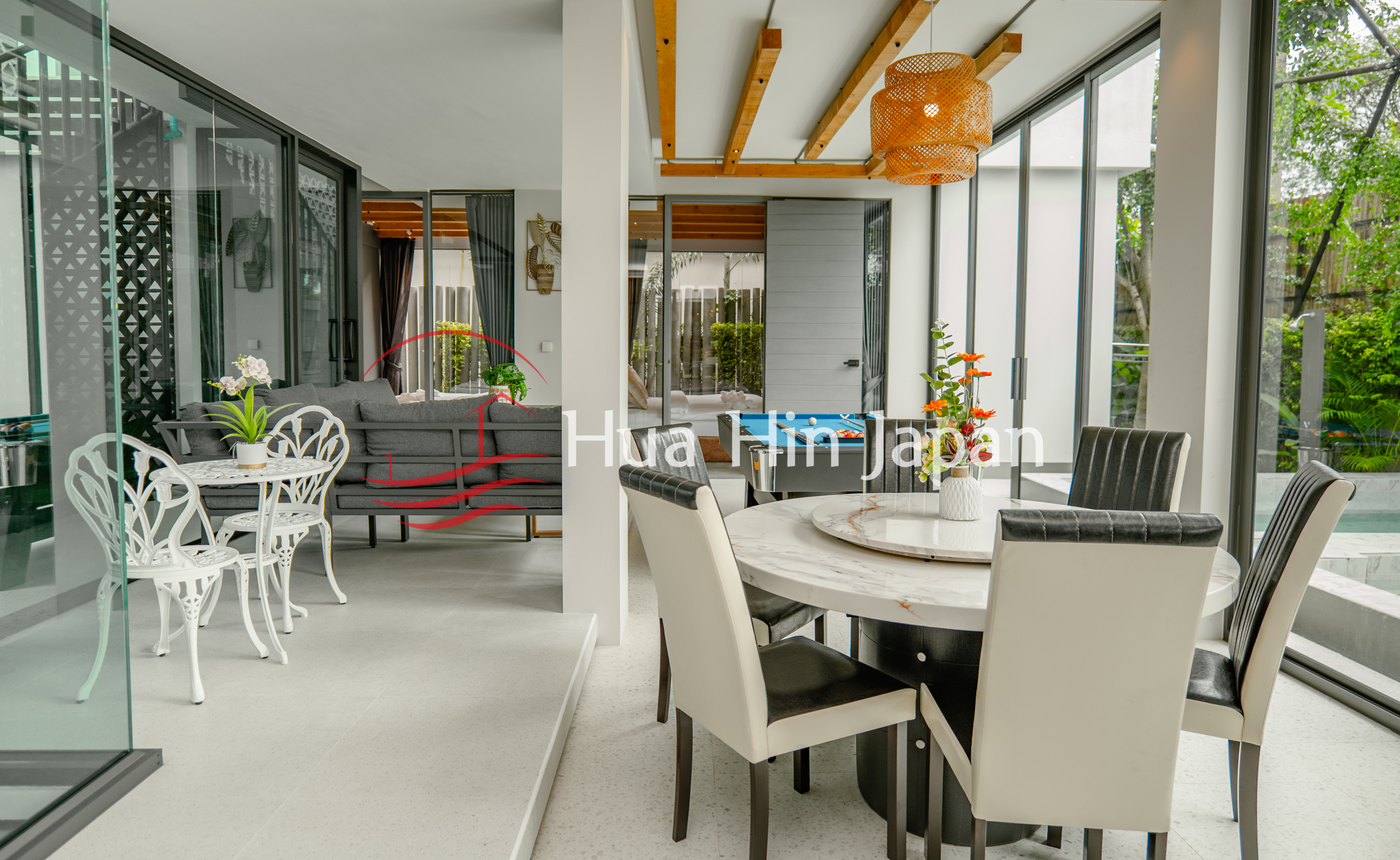 Modern Luxury 3 Bedroom Pool Villa near Black Mountain for Rent - Hin Lek Fai - photo 7