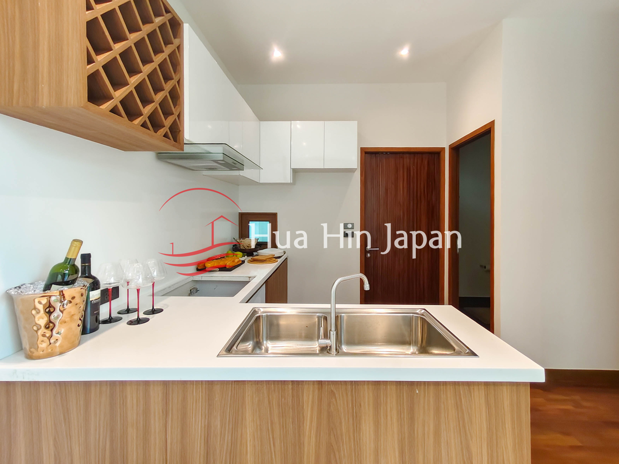 2-Storey 3BR Pool Villa kitchen area