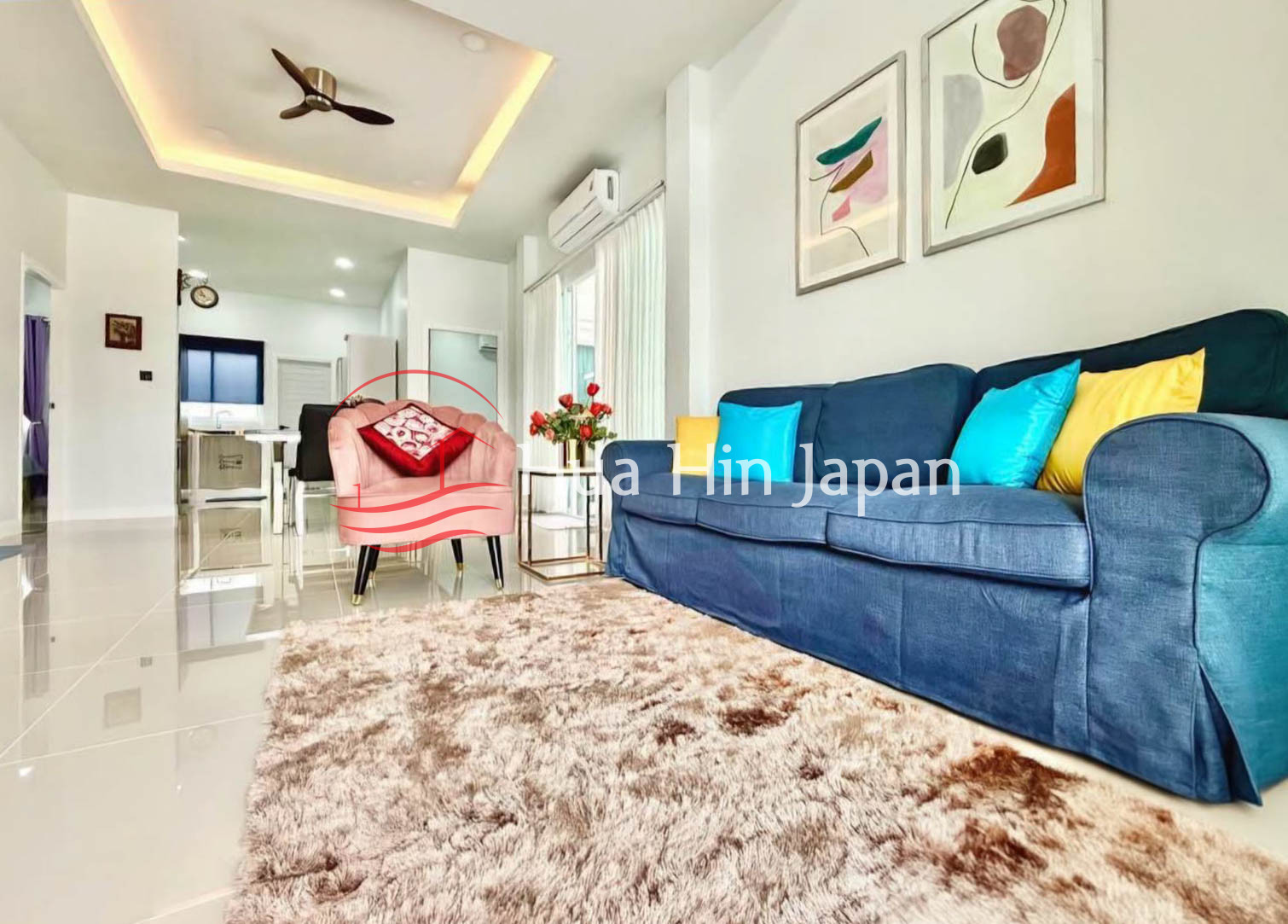 3 Bedroom Pool villa drawing area
