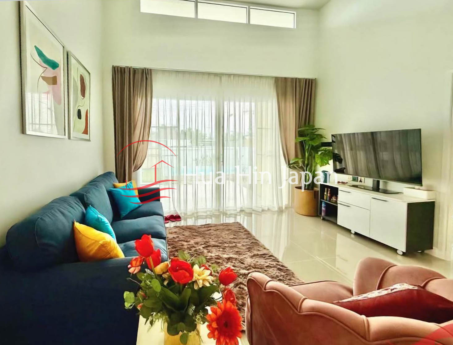 3 Bedroom Pool villa drawing area