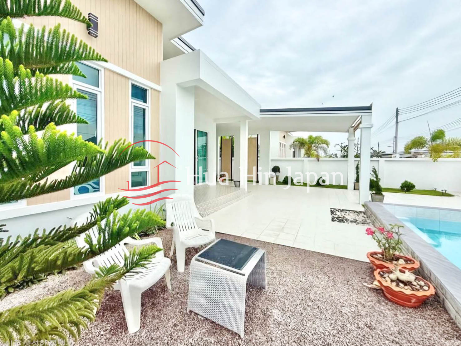 3 Bedroom Pool villa swimming pool area