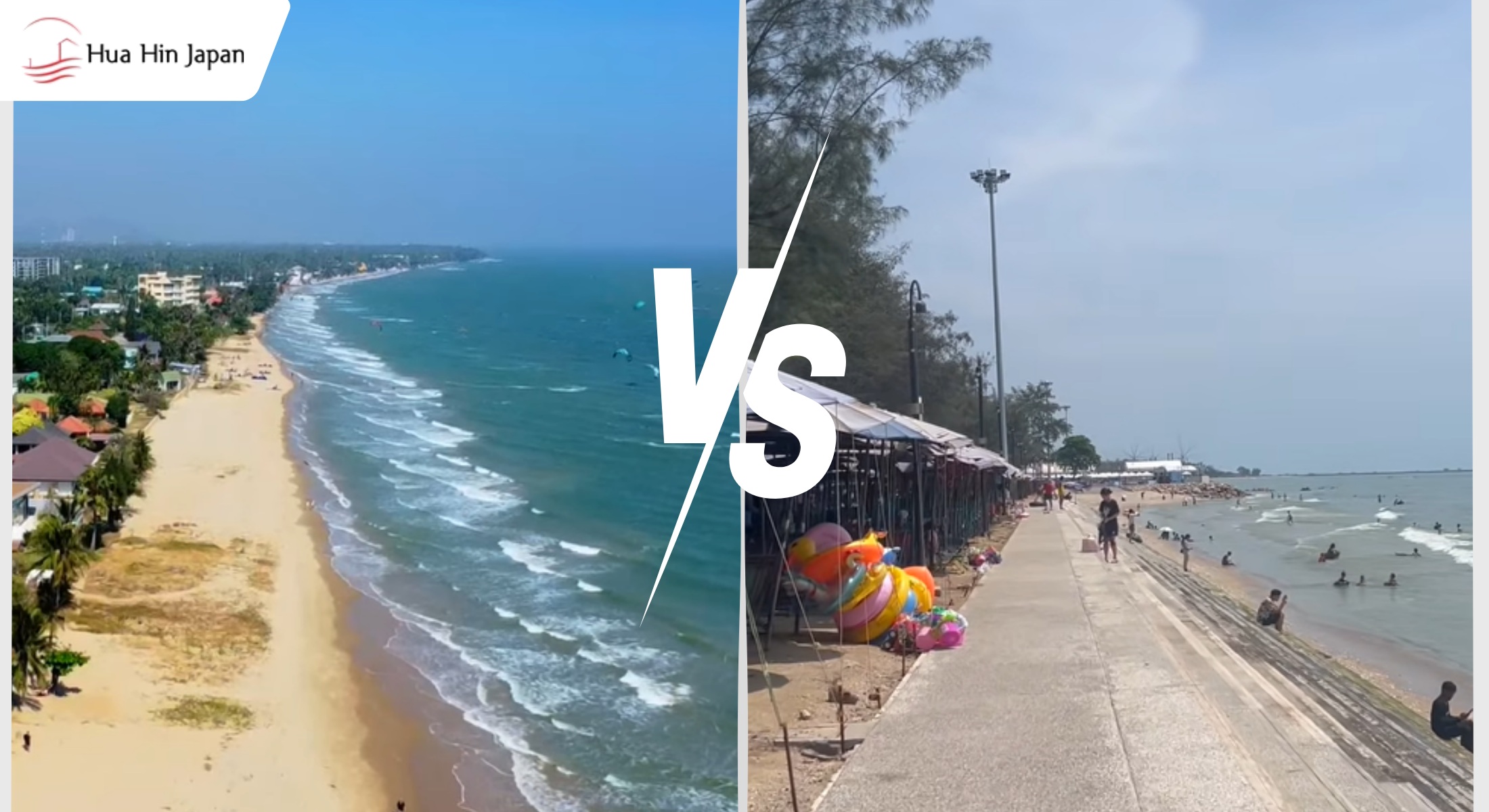 Hua Hin South vs north