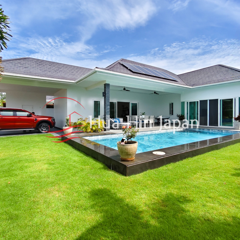 3BR Pool Villa in ARIA 2 full front view