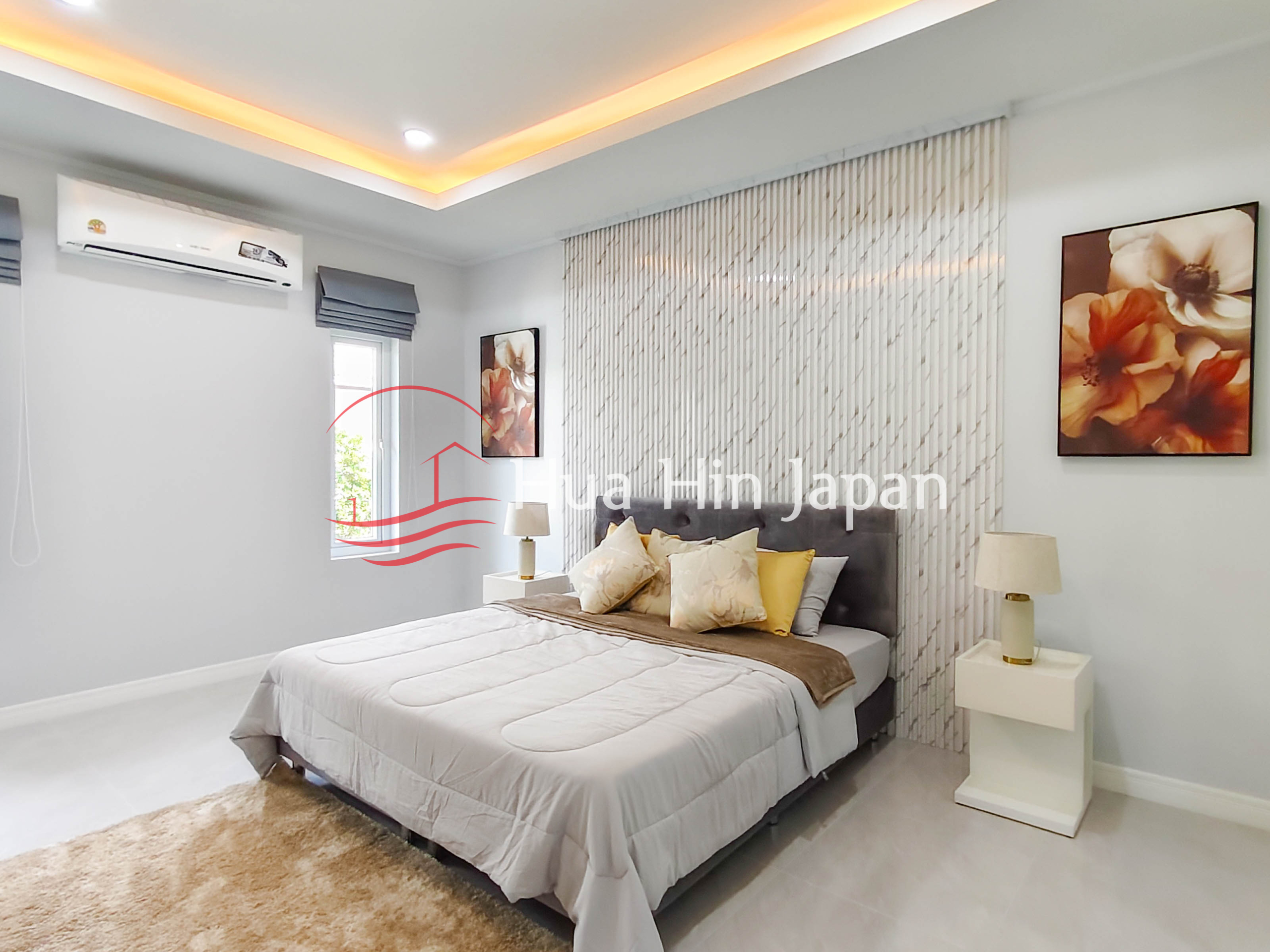 Siam Village 3 Bedroom Fully Furnished Pool House Bedroom area