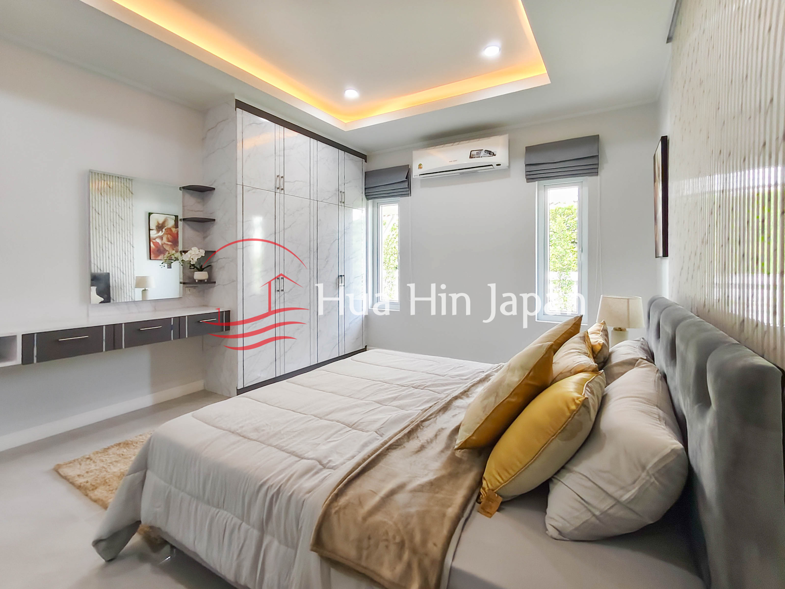 Siam Village 3 Bedroom Fully Furnished Pool House Bedroom area