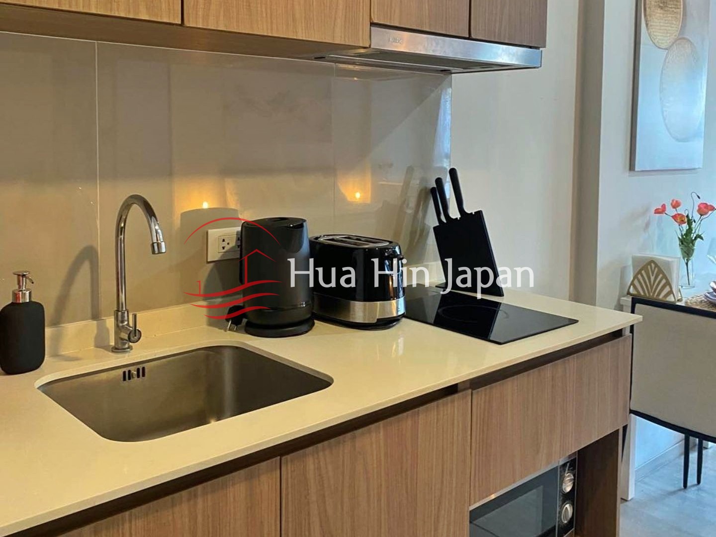 1 Bedroom Unit At La Casita Condo kitchen area